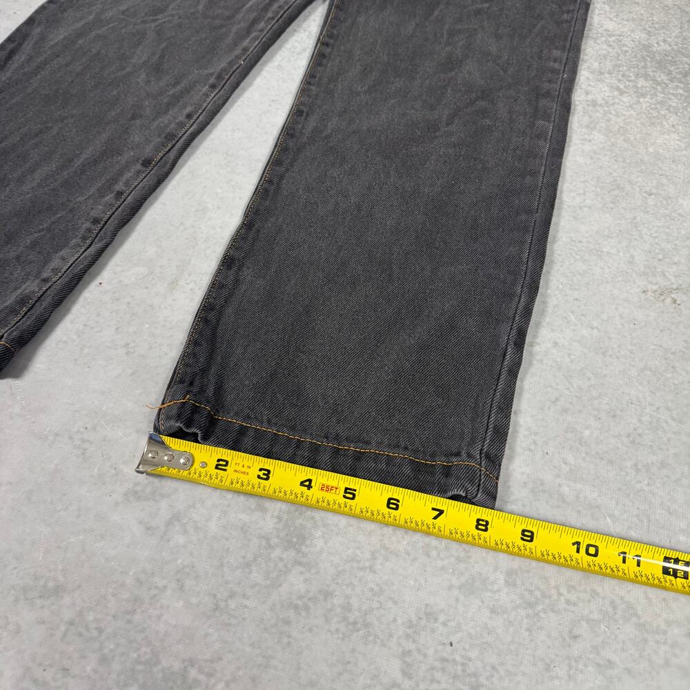 Cotton On Carpenter Jean Relaxed Straight Denim Black Womens - Size: 26x32 - Picture 5 of 11